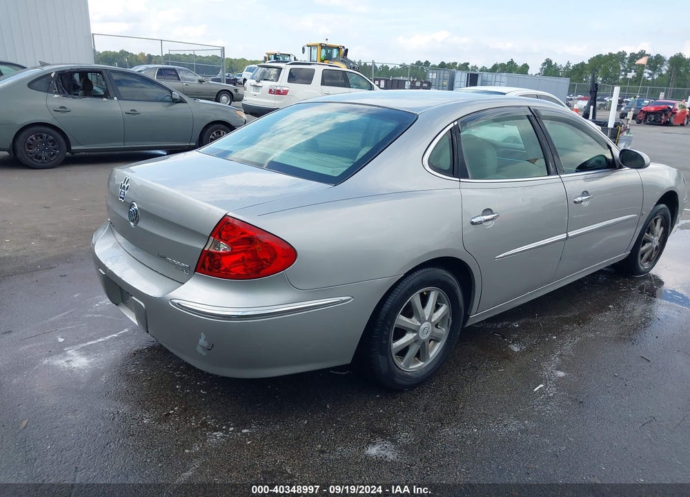 2008 BUICK LACROSSE CXL VIN: 2G4WD582781129589