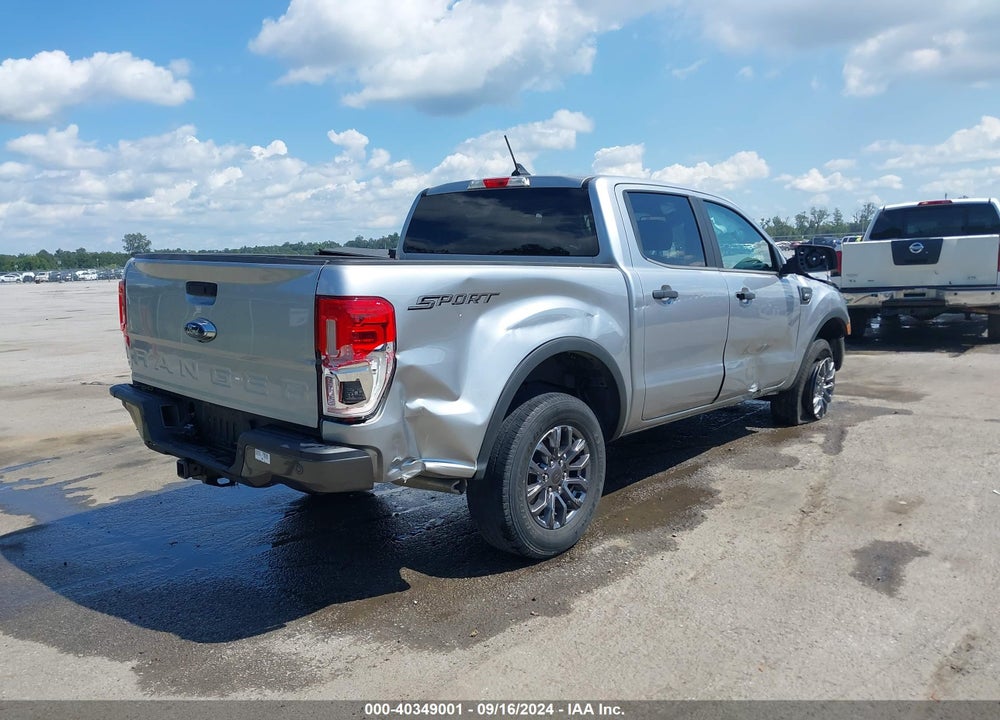 2022 FORD RANGER XLT VIN: 1FTER4EH3NLD04415