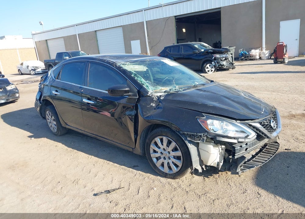 2017 NISSAN SENTRA S VIN: 3N1AB7AP9HY249405