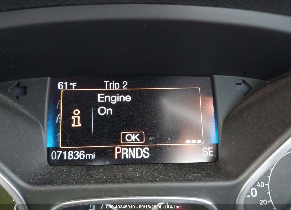 2018 FORD FOCUS SE VIN: 1FADP3FE4JL211886