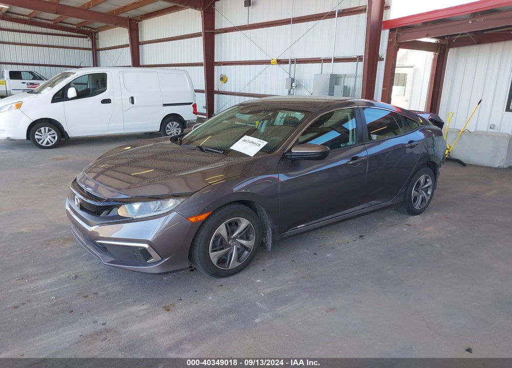 2020 HONDA CIVIC LX VIN: 2HGFC2F63LH562288