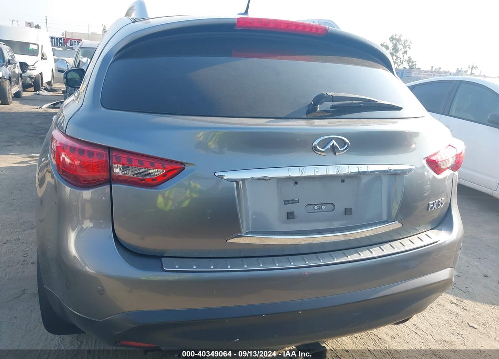 2012 INFINITI FX35 LIMITED EDITION VIN: JN8AS1MW0CM150856