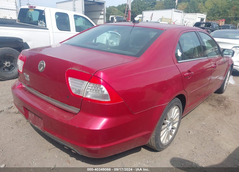 2009 MERCURY MILAN I4 PREMIER VIN: 3MEHM08Z79R616218