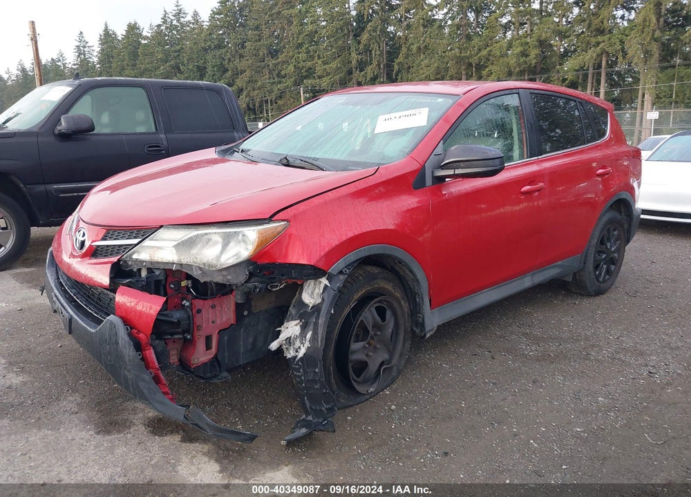 2015 TOYOTA RAV4 LE VIN: 2T3BFREV7FW262344