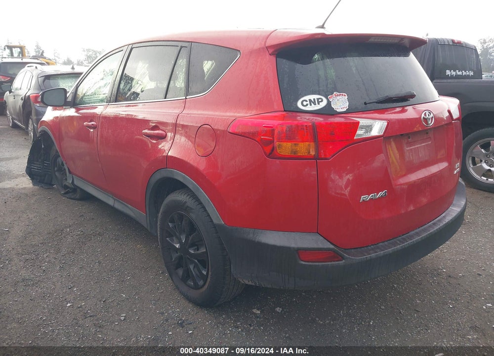 2015 TOYOTA RAV4 LE VIN: 2T3BFREV7FW262344