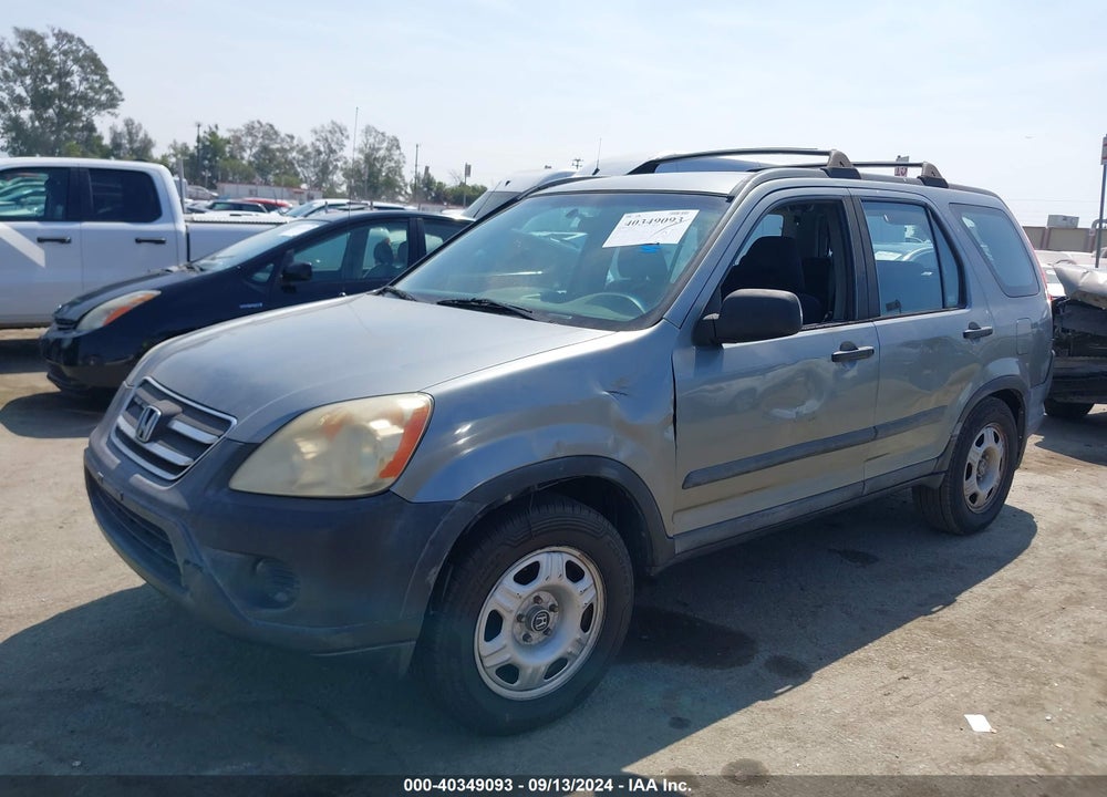 2006 HONDA CR-V LX VIN: SHSRD68516U402112