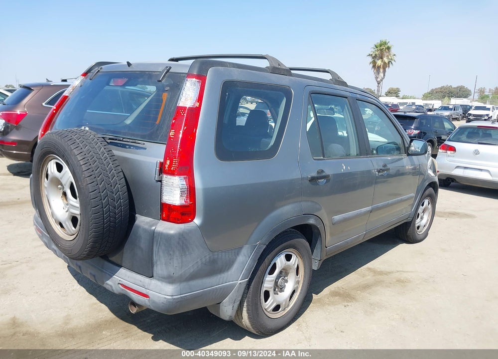 2006 HONDA CR-V LX VIN: SHSRD68516U402112