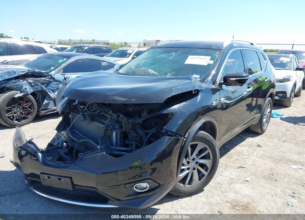2015 NISSAN ROGUE SL VIN: 5N1AT2MT8FC825542