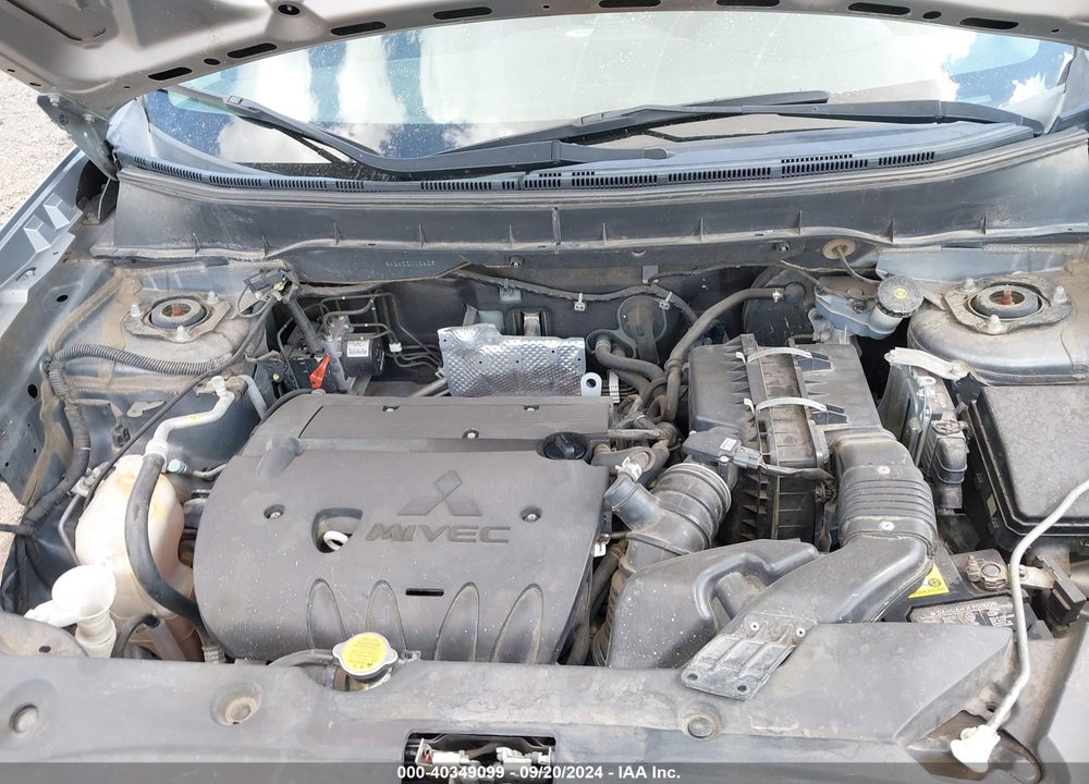 2012 MITSUBISHI OUTLANDER SPORT ES VIN: JA4AP3AU3CZ002628