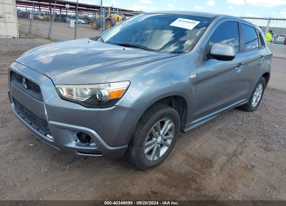 2012 MITSUBISHI OUTLANDER SPORT ES VIN: JA4AP3AU3CZ002628