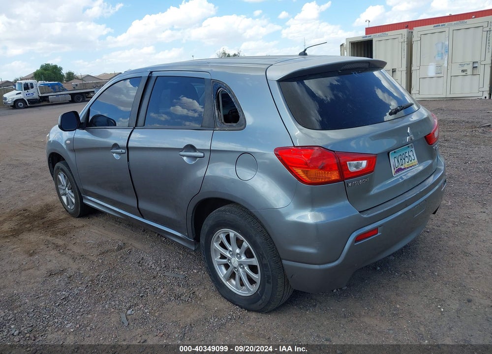 2012 MITSUBISHI OUTLANDER SPORT ES VIN: JA4AP3AU3CZ002628