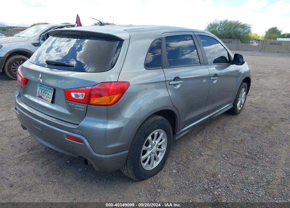2012 MITSUBISHI OUTLANDER SPORT ES VIN: JA4AP3AU3CZ002628