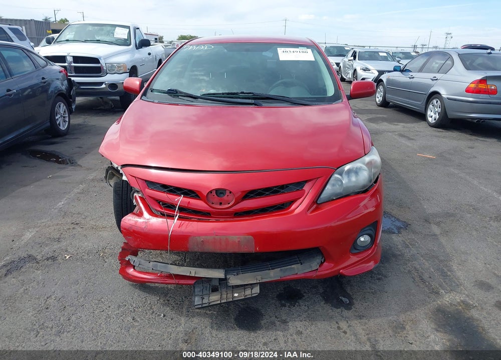 2011 TOYOTA COROLLA S VIN: 2T1BU4EE4BC674671