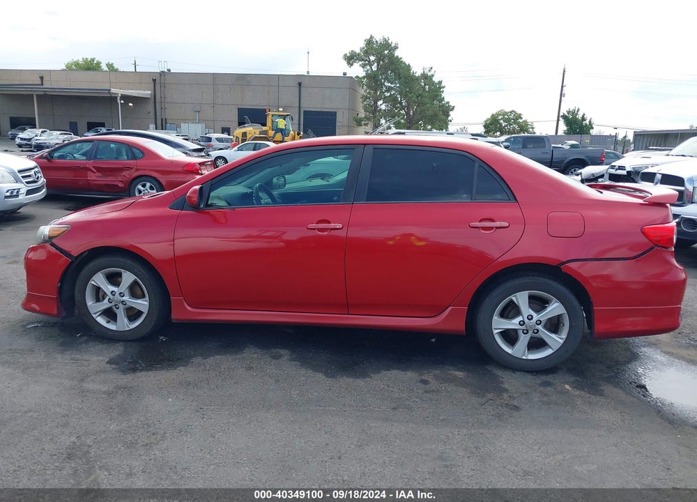2011 TOYOTA COROLLA S VIN: 2T1BU4EE4BC674671