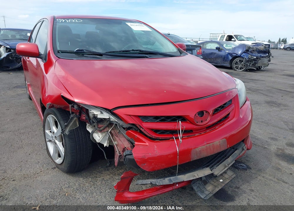 2011 TOYOTA COROLLA S VIN: 2T1BU4EE4BC674671