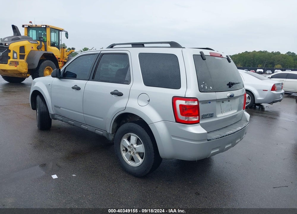 2008 FORD ESCAPE XLT VIN: 1FMCU03158KD39581