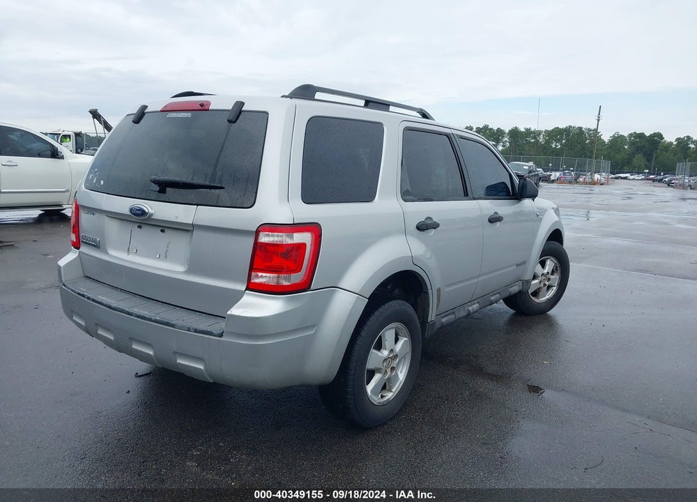2008 FORD ESCAPE XLT VIN: 1FMCU03158KD39581