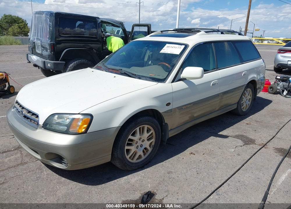 2002 SUBARU OUTBACK H6-3.0 L.L. BEAN EDITION VIN: 4S3BH806127622346