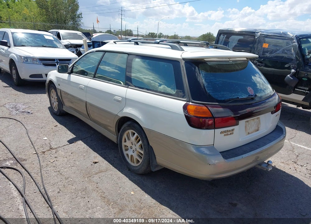 2002 SUBARU OUTBACK H6-3.0 L.L. BEAN EDITION VIN: 4S3BH806127622346