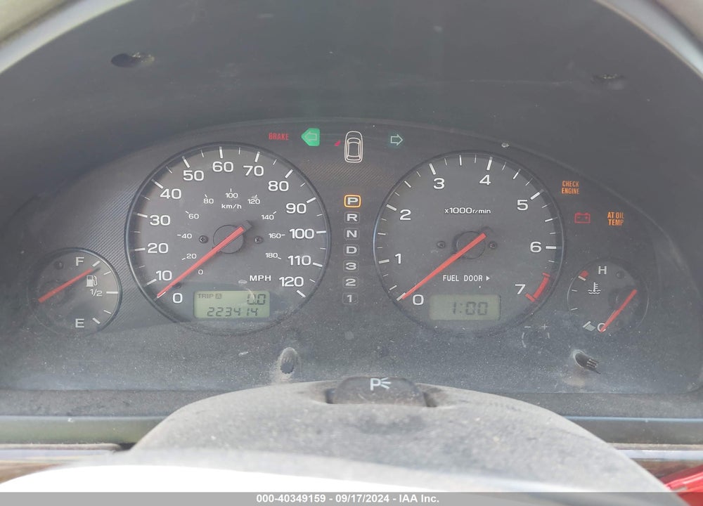2002 SUBARU OUTBACK H6-3.0 L.L. BEAN EDITION VIN: 4S3BH806127622346