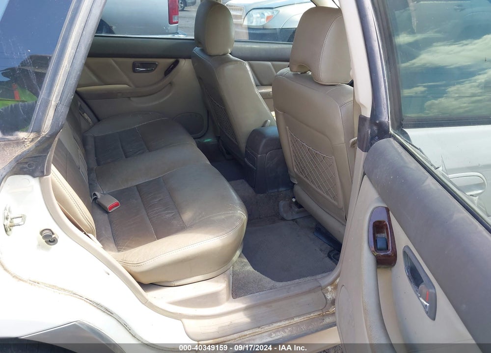 2002 SUBARU OUTBACK H6-3.0 L.L. BEAN EDITION VIN: 4S3BH806127622346