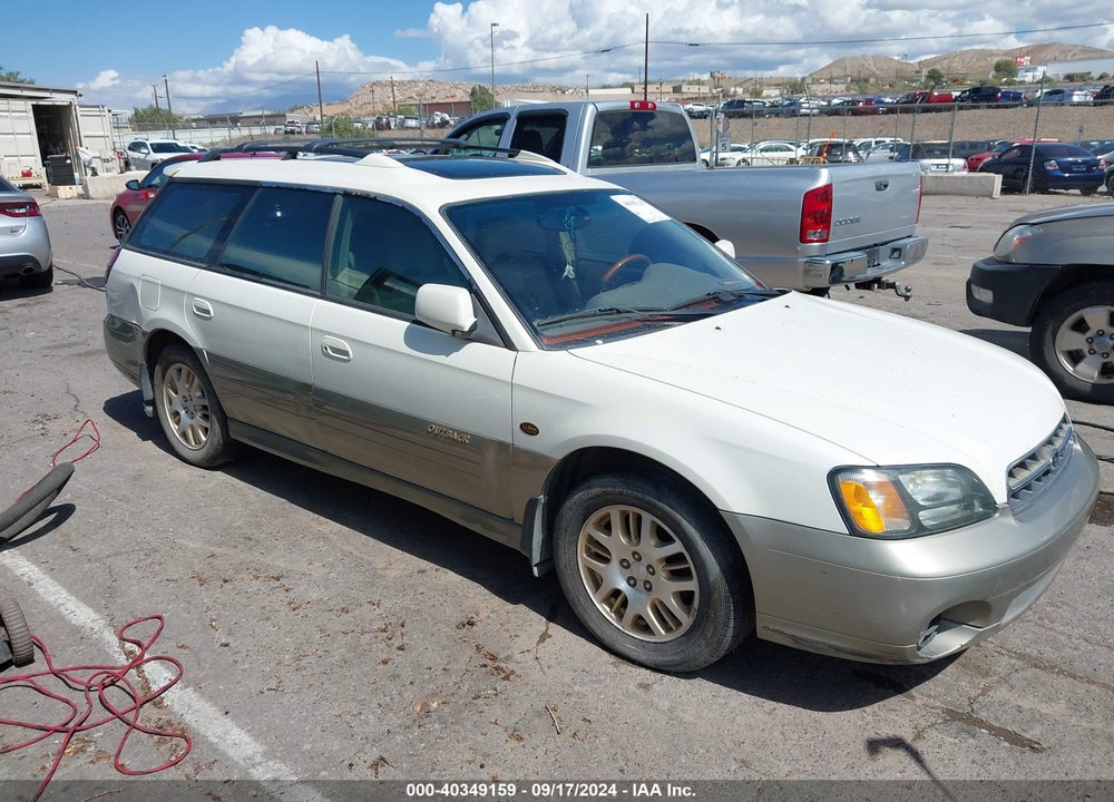 2002 SUBARU OUTBACK H6-3.0 L.L. BEAN EDITION VIN: 4S3BH806127622346