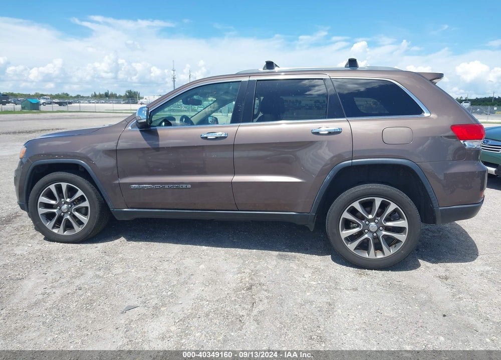 2018 JEEP GRAND CHEROKEE LIMITED 4X4 VIN: 1C4RJFBG6JC362108