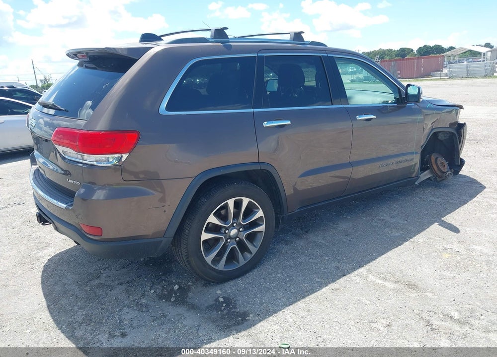2018 JEEP GRAND CHEROKEE LIMITED 4X4 VIN: 1C4RJFBG6JC362108