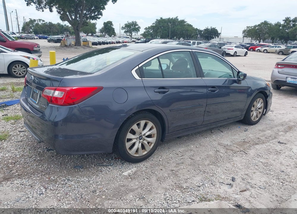 2015 SUBARU LEGACY 2.5I PREMIUM VIN: 4S3BNBE68F3072171