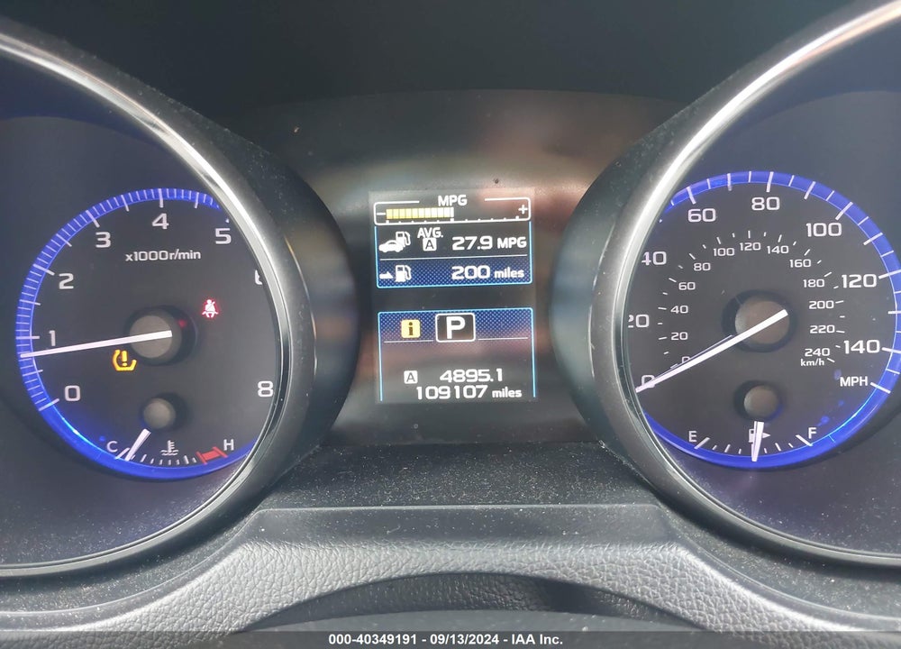 2015 SUBARU LEGACY 2.5I PREMIUM VIN: 4S3BNBE68F3072171