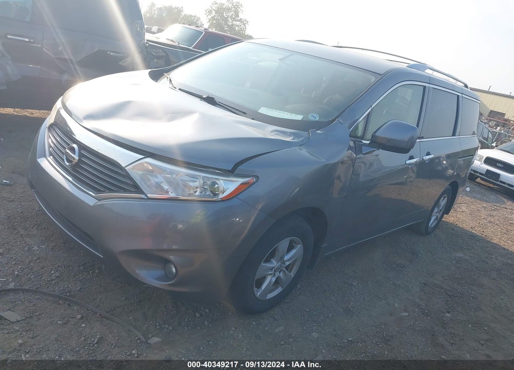 2014 NISSAN QUEST SV VIN: JN8AE2KP1E9108128