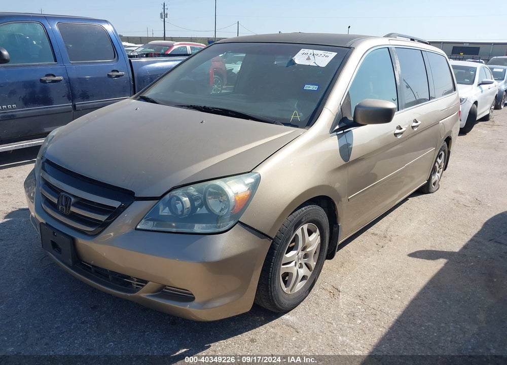 2006 HONDA ODYSSEY EX VIN: 5FNRL38466B406298