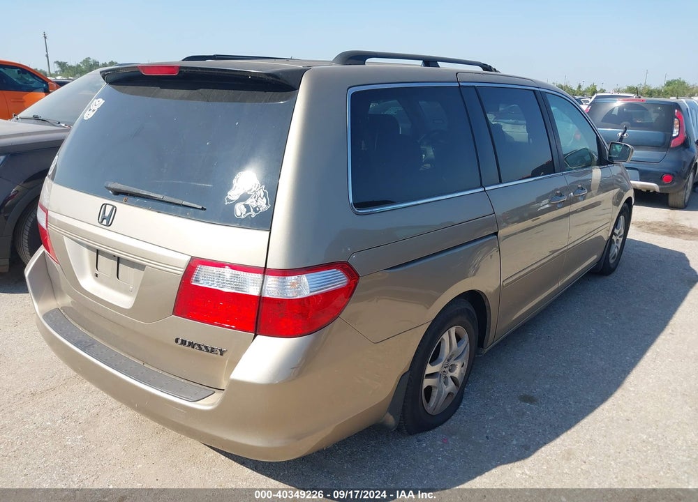 2006 HONDA ODYSSEY EX VIN: 5FNRL38466B406298