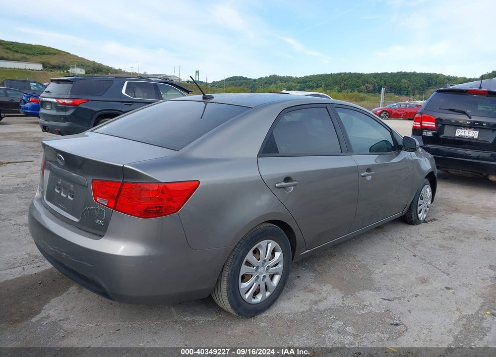 2012 KIA FORTE EX VIN: KNAFU4A24C5498858
