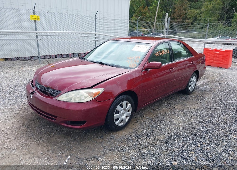 2003 TOYOTA CAMRY LE VIN: JTDBE32K030240387