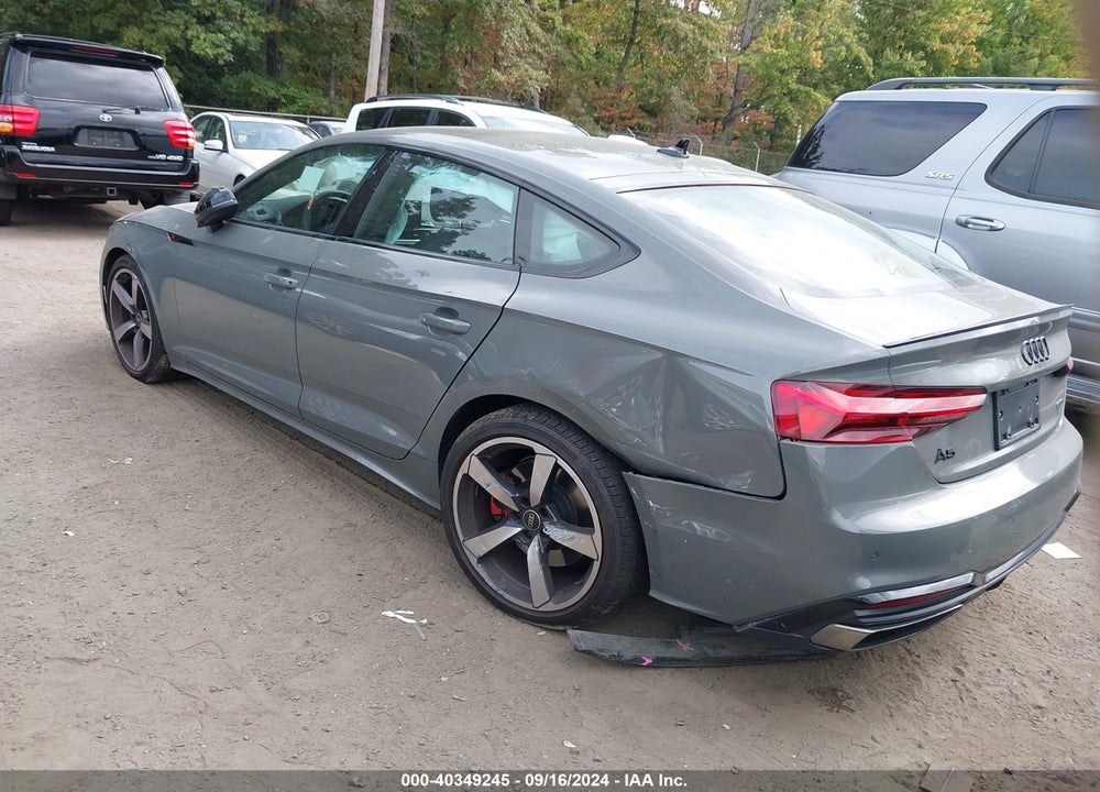 2023 AUDI A5 SPORTBACK PREMIUM PLUS 45 TFSI S LINE QUATTRO S TRONIC VIN: WAUFACF55PA062670