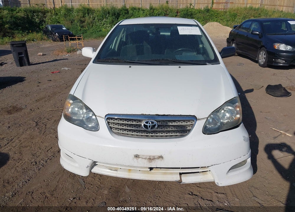 2006 TOYOTA COROLLA S VIN: 1NXBR32E86Z597484