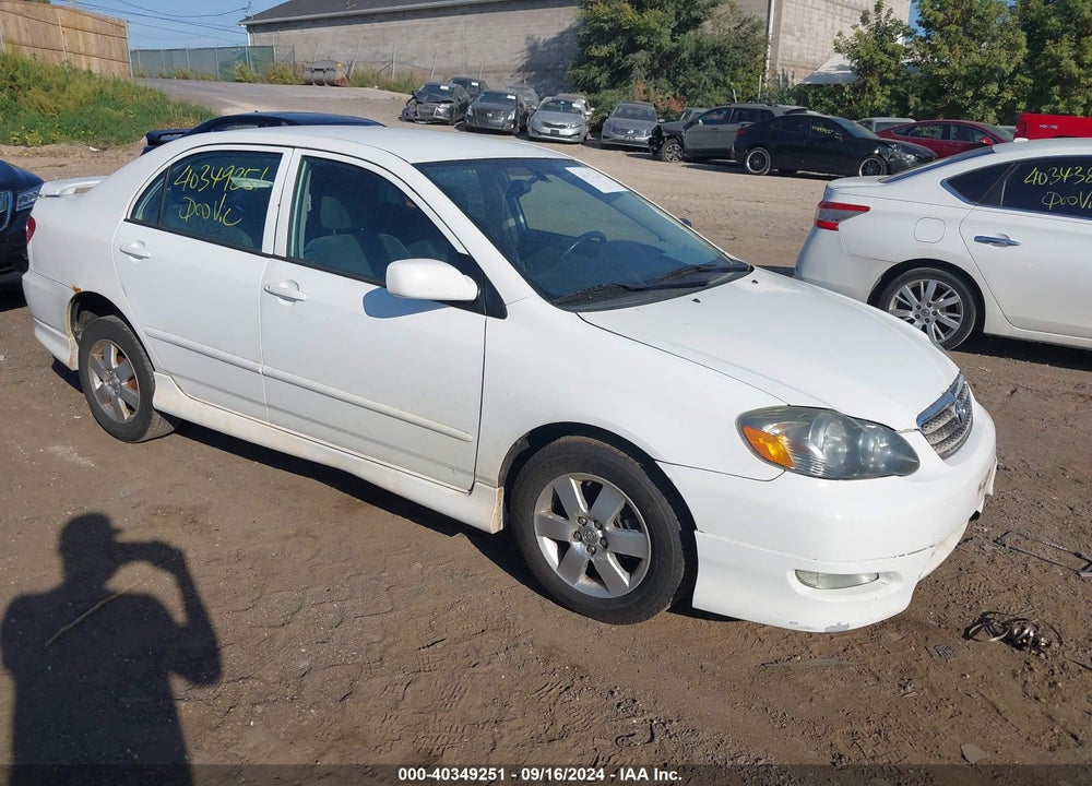 2006 TOYOTA COROLLA S VIN: 1NXBR32E86Z597484