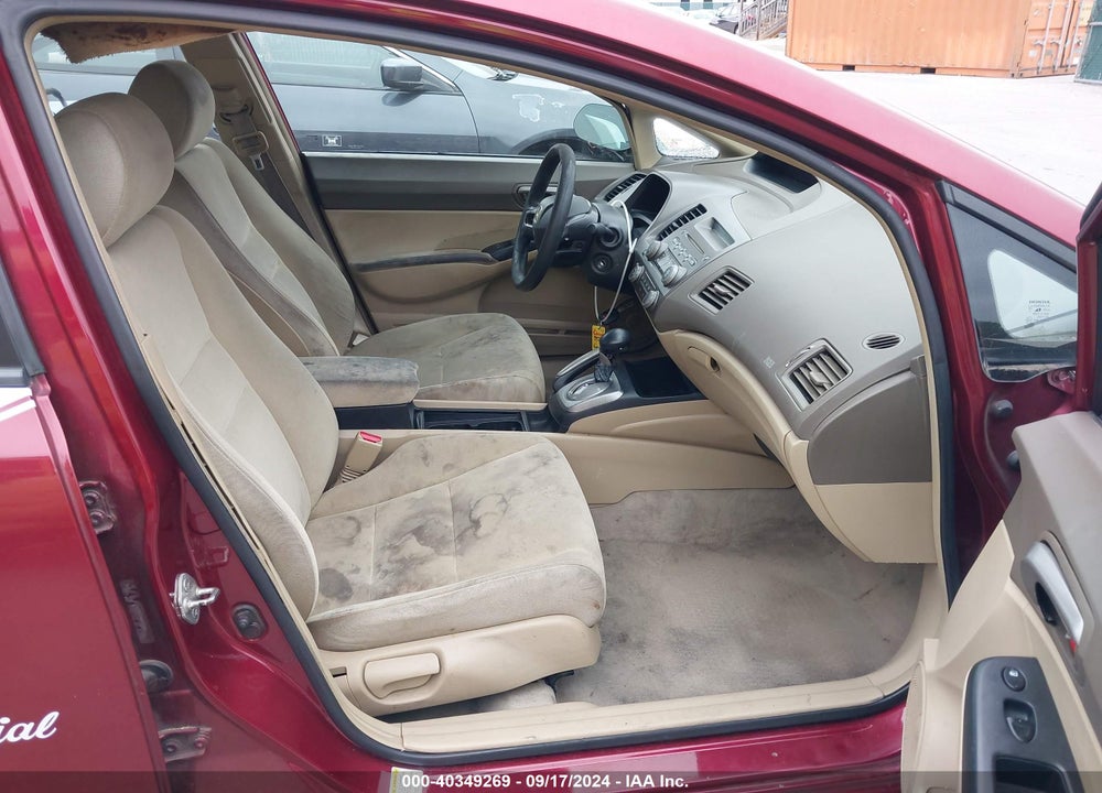2007 HONDA CIVIC LX VIN: 1HGFA165X7L112475