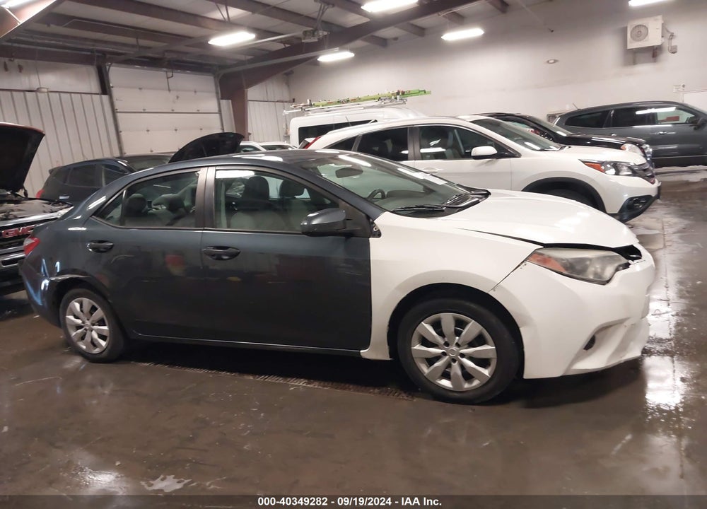 2016 TOYOTA COROLLA LE VIN: 2T1BURHE5GC597180