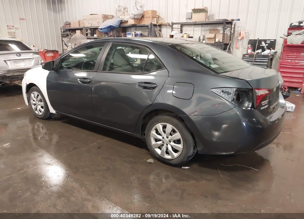 2016 TOYOTA COROLLA LE VIN: 2T1BURHE5GC597180