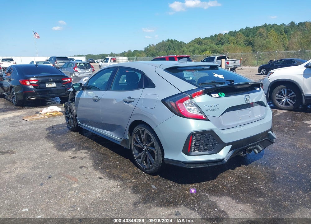 2017 HONDA CIVIC SPORT VIN: SHHFK7H45HU222985