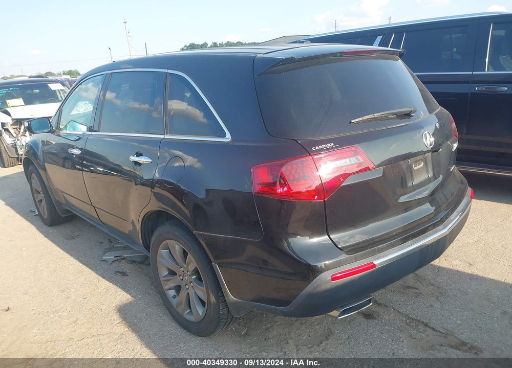 2013 ACURA MDX ADVANCE PACKAGE VIN: 2HNYD2H65DH518323