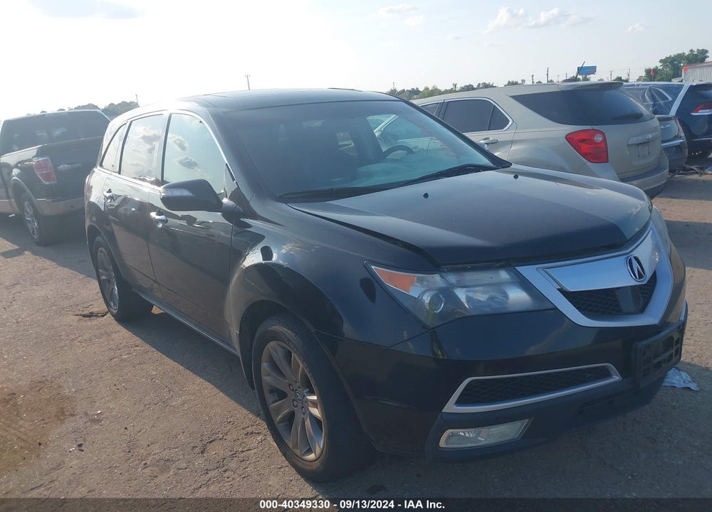 2013 ACURA MDX ADVANCE PACKAGE VIN: 2HNYD2H65DH518323