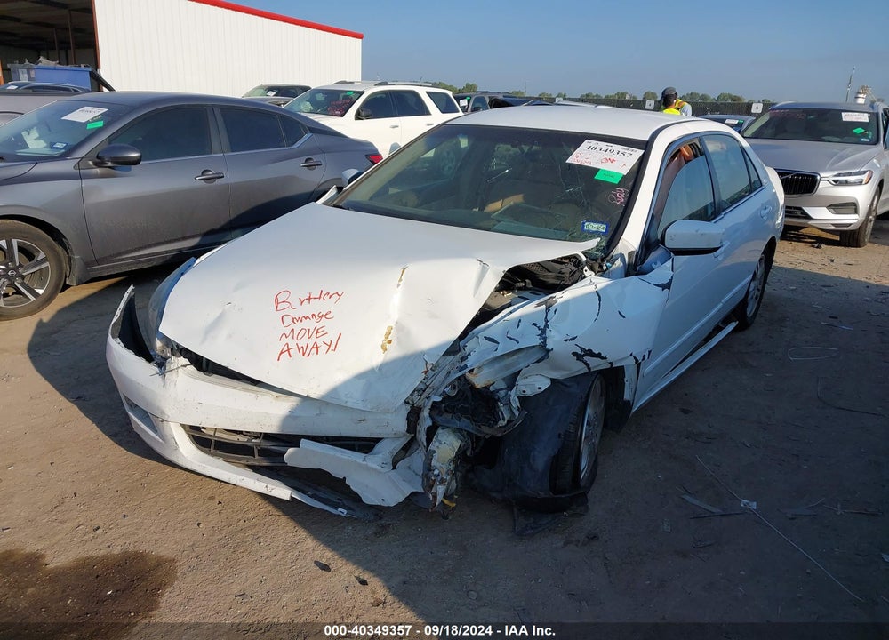2007 HONDA ACCORD 2.4 SE VIN: JHMCM56367C005811