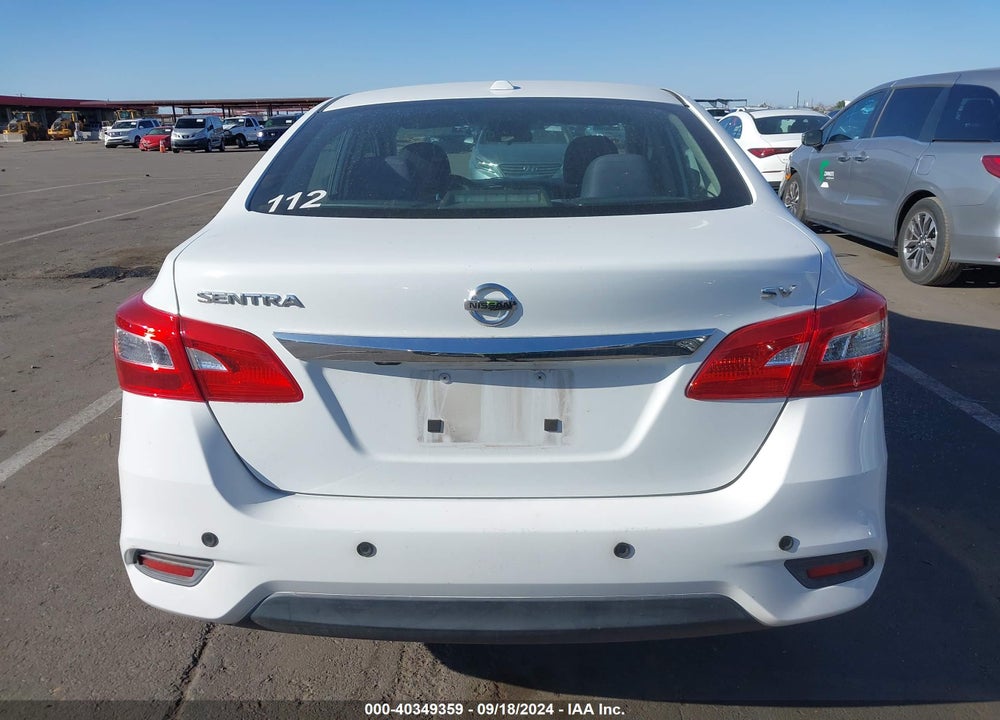 2019 NISSAN SENTRA SV VIN: 3N1AB7AP6KY234724