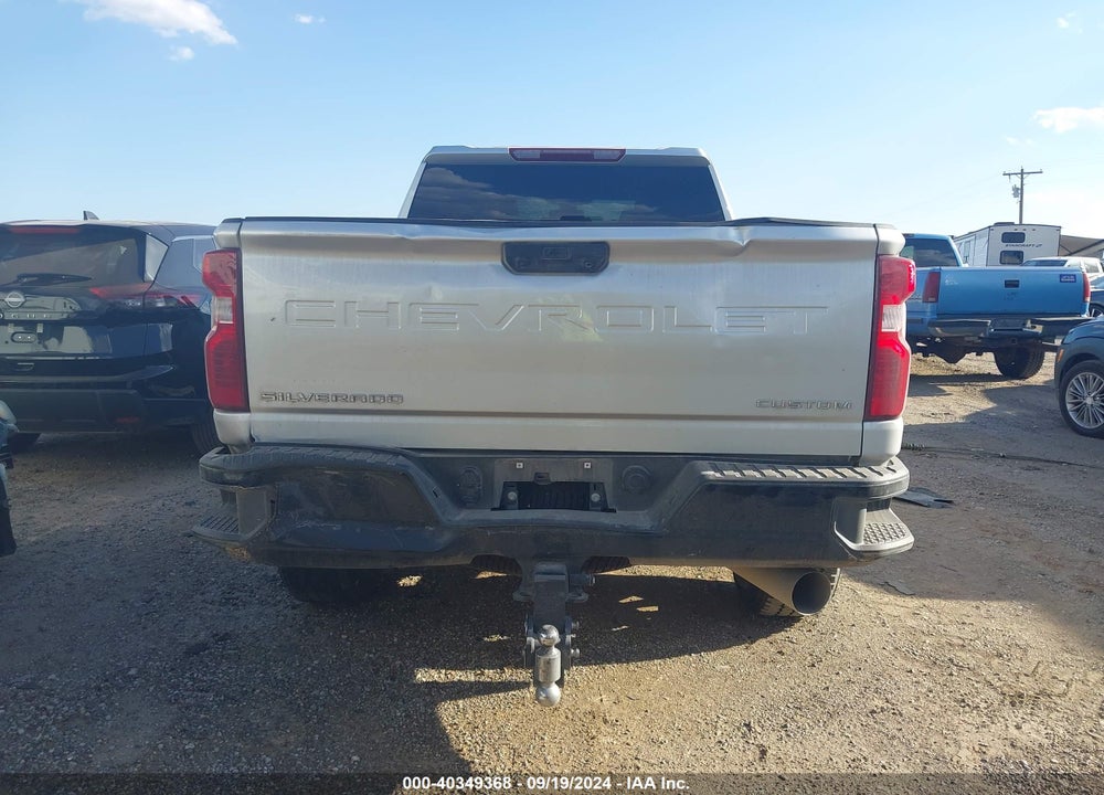 2022 CHEVROLET SILVERADO 2500HD 4WD STANDARD BED CUSTOM VIN: 2GC4YMEYXN1239728