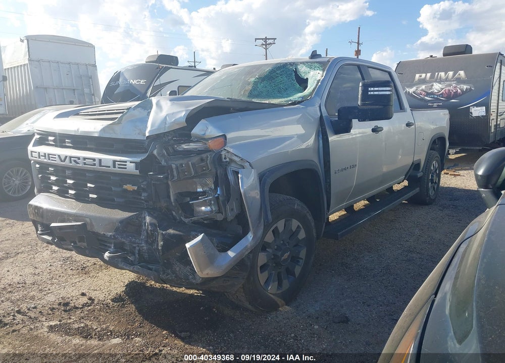 2022 CHEVROLET SILVERADO 2500HD 4WD STANDARD BED CUSTOM VIN: 2GC4YMEYXN1239728