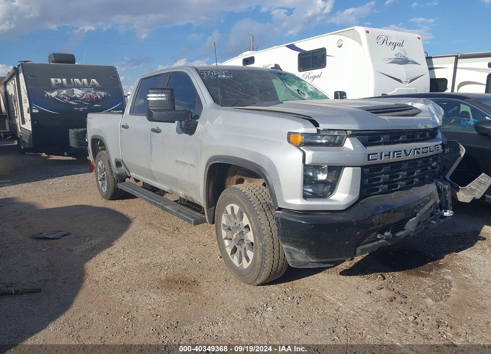 2022 CHEVROLET SILVERADO 2500HD 4WD STANDARD BED CUSTOM VIN: 2GC4YMEYXN1239728