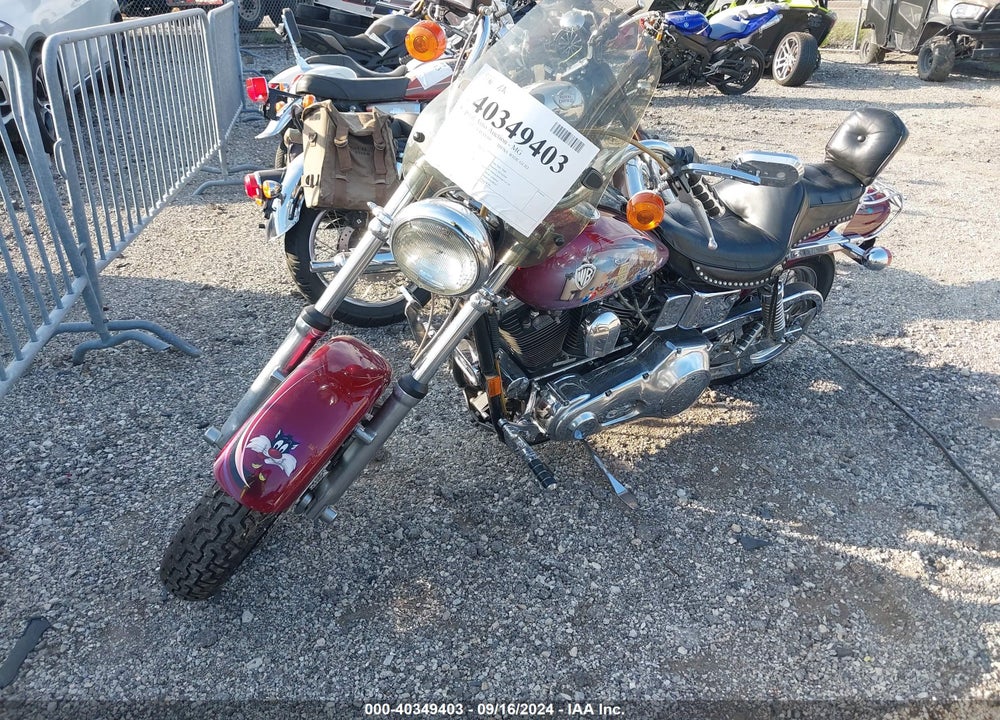 1993 HARLEY-DAVIDSON FXDWG VIN: 1HD1GEL12PY310999